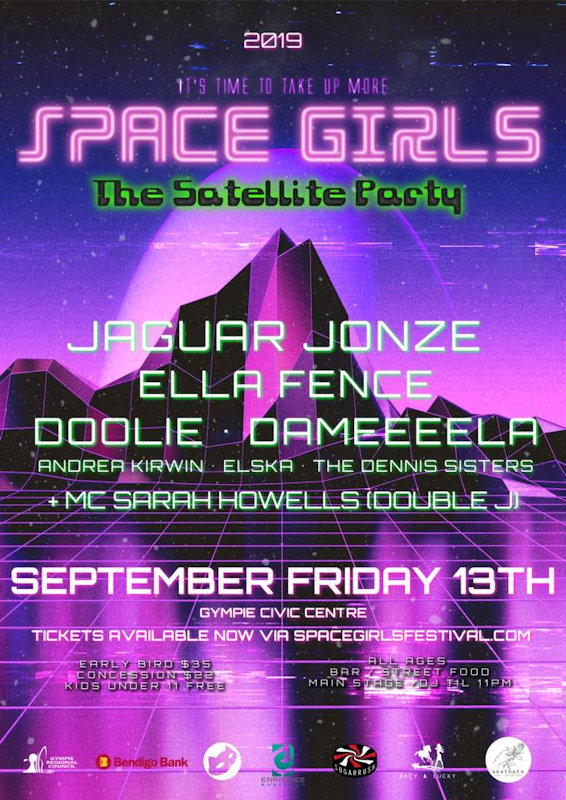 Space Girls Promo Poster