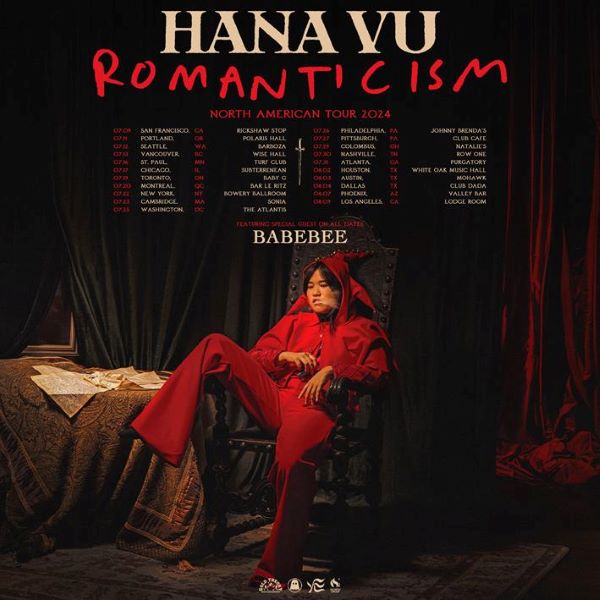 Hana Vu Tour Poster