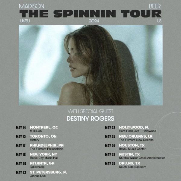 Destiny Rogers The Spinnin Tour