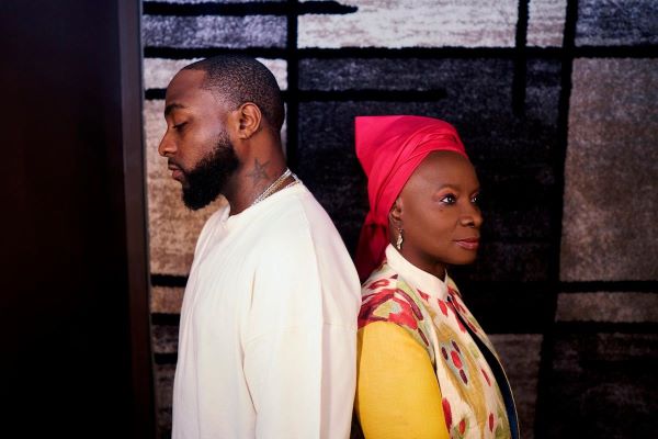 Angélique Kidjo & Davido by Emmanuel ‘APMWORLD’ Agbeble