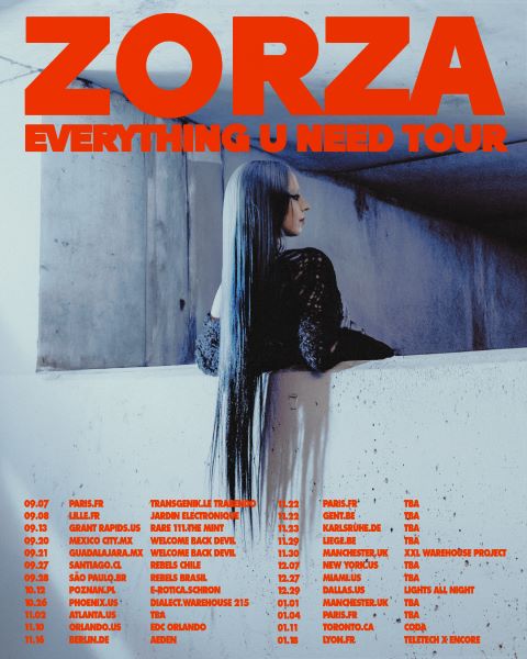 ZORZA Tour Poster