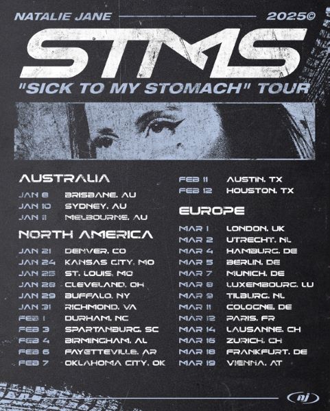 Sick To My Stomach Tour Admat 