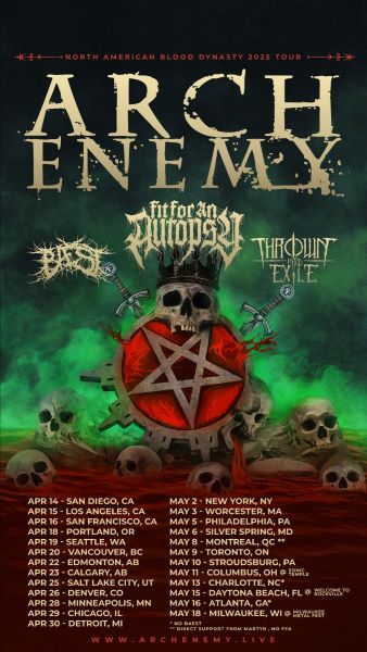 Arch Enemy Tour Poster2