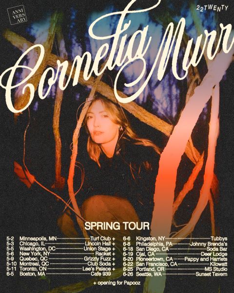 Cornelia Murr Spring 2025 tour poster2