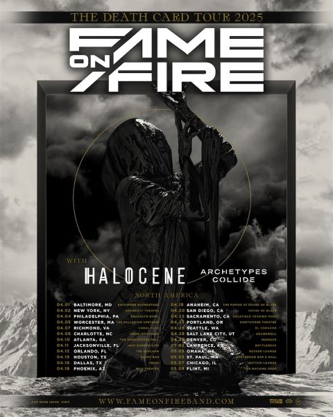 Fame On Fire Tour Poster