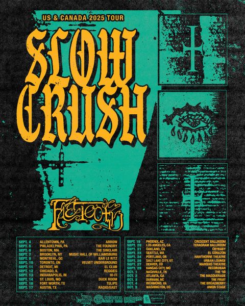 Slow Crush Tour Poster
