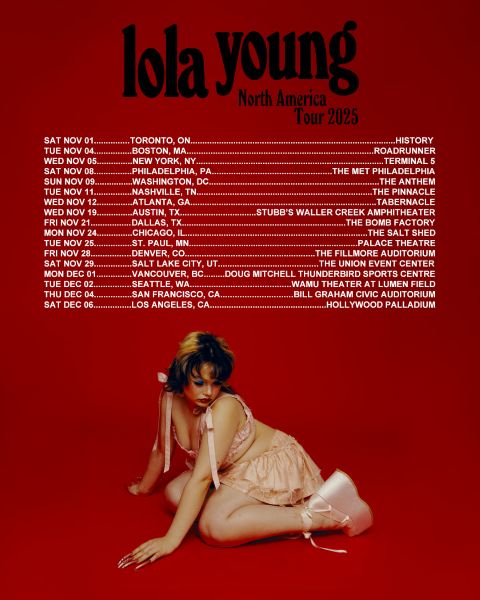 Lola Young Tour Poster