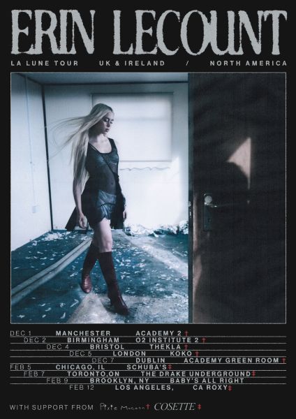 Erin LeCount Tour Poster