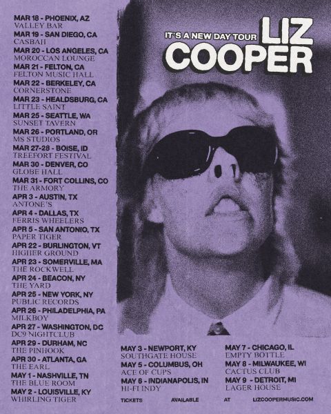 Liz Cooper Tour Admat