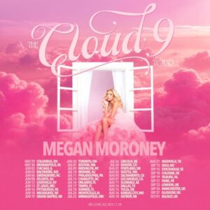 Megan Moroney Cloud 9 Tour Poster