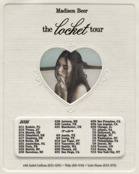 Madison Beer Tour Admat