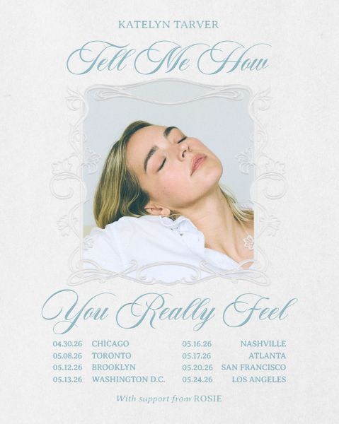 Katelyn Tarver Tour Poster