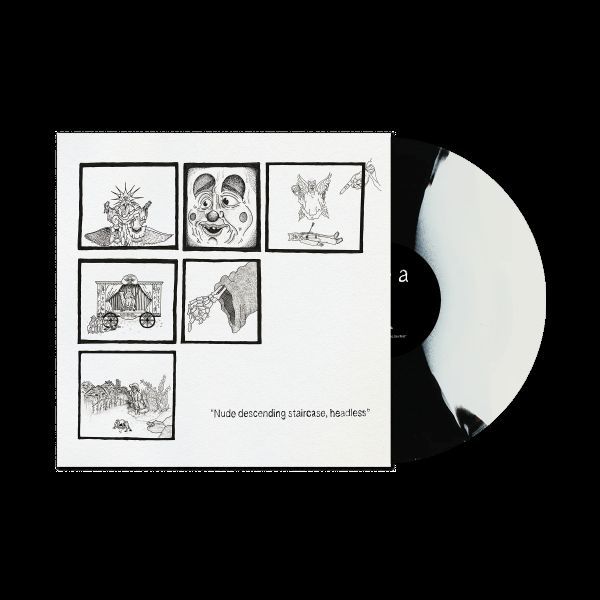 Nude descending staircase headless