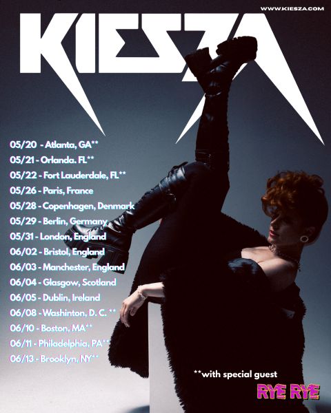Kiesza Tour Poster 