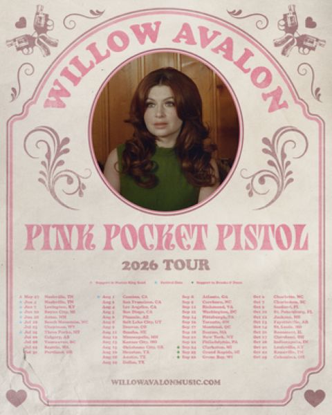 Willow Avalon Tour Poster