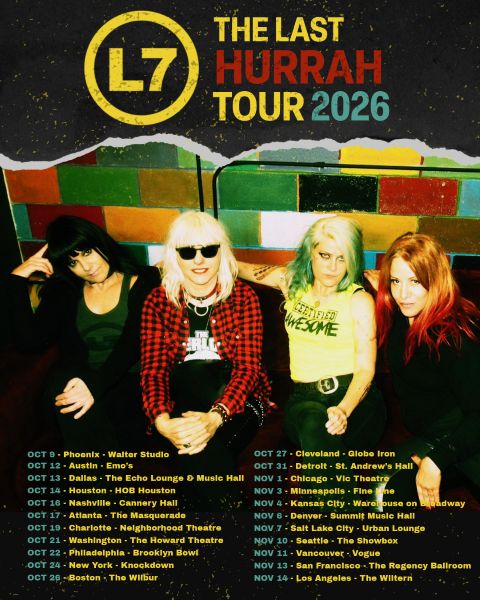 L7 Tour Poster