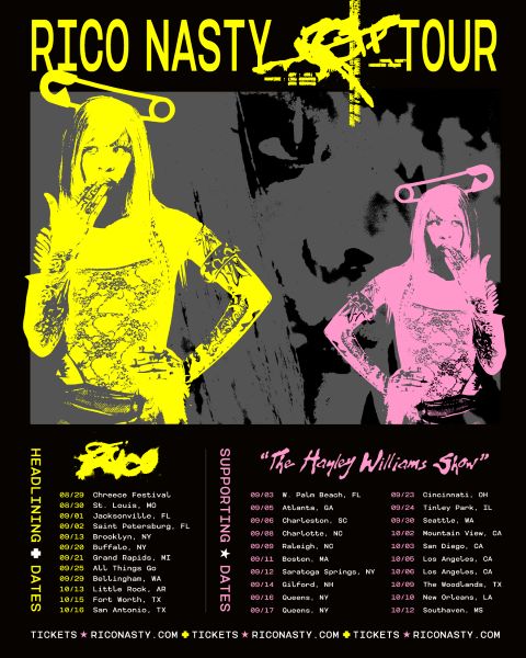 Rico Nasty Tour Poster
